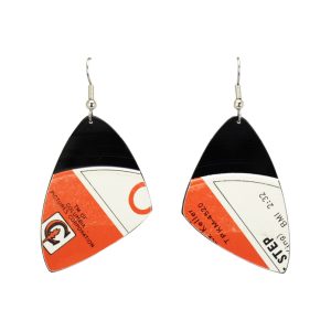 Upcycled Vinyl Record Earrings The Monkeess Small Wing 1