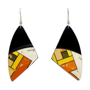 Upcycled Vinyl Record Earrings The Toys Medium Fan Dangle