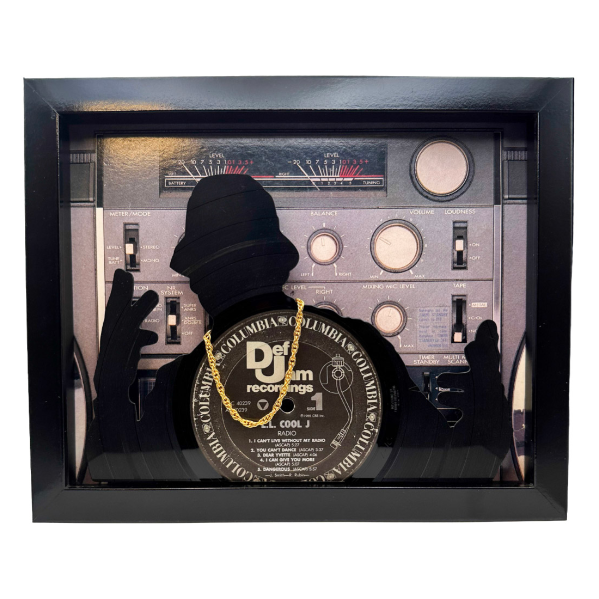LL Cool J vinyl artwork by reVinyled