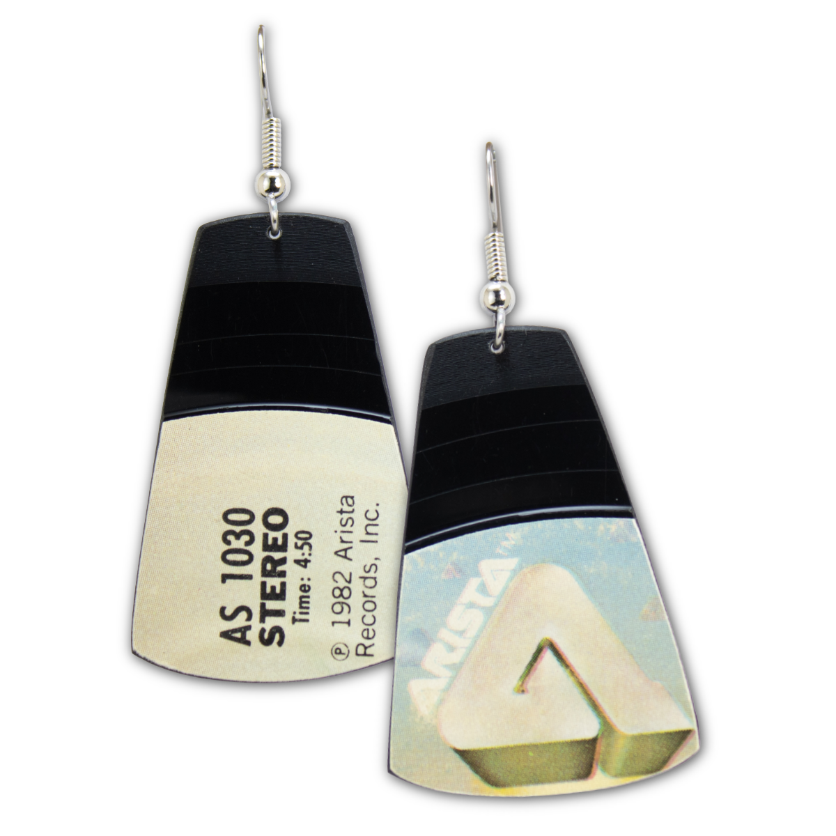 Arista vinyl earrings