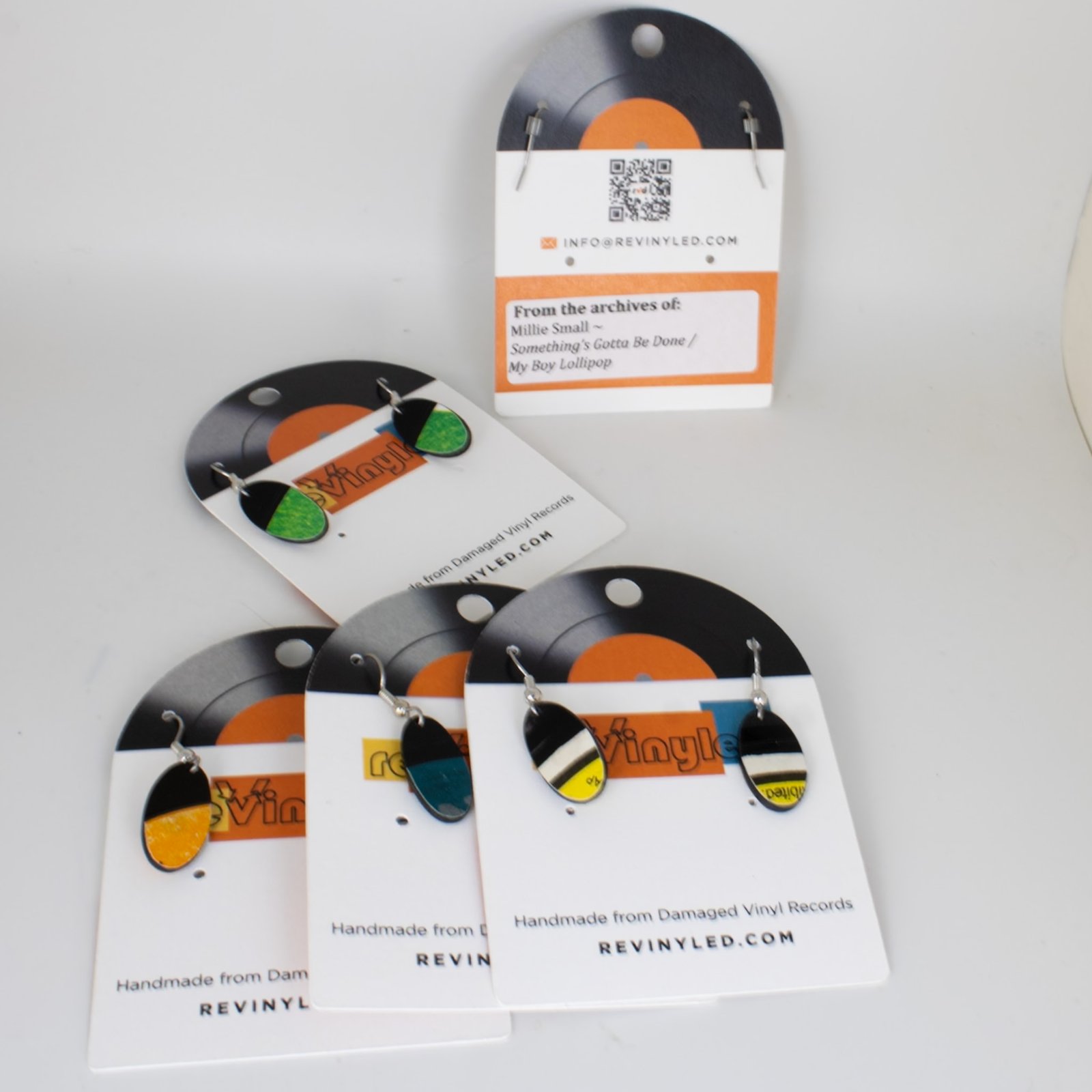 Handmade reVinyled vinyl record gifts